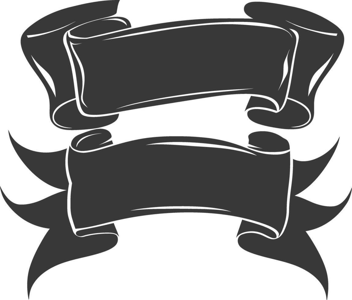 black ribbon a symbol of remembrance or mourning 43251488 Vector Art at