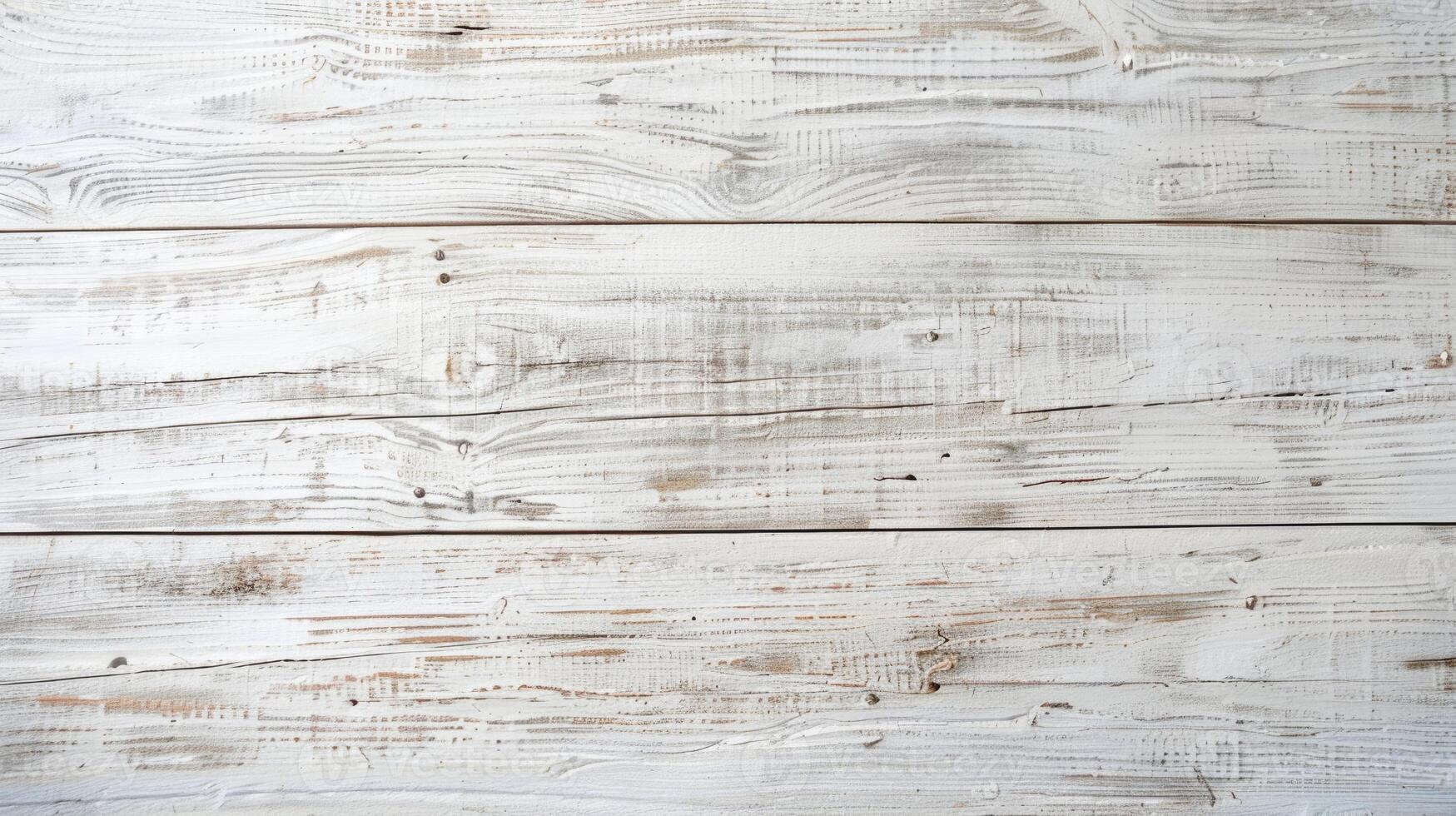 White wood texture background with wooden table top view. photo