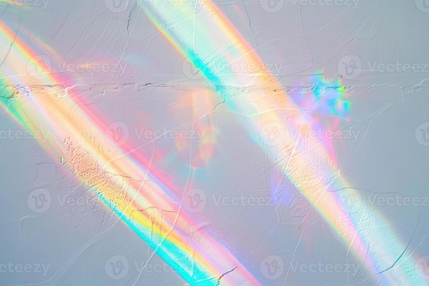 Rainbow light refraction overlay effect for photos and mockups