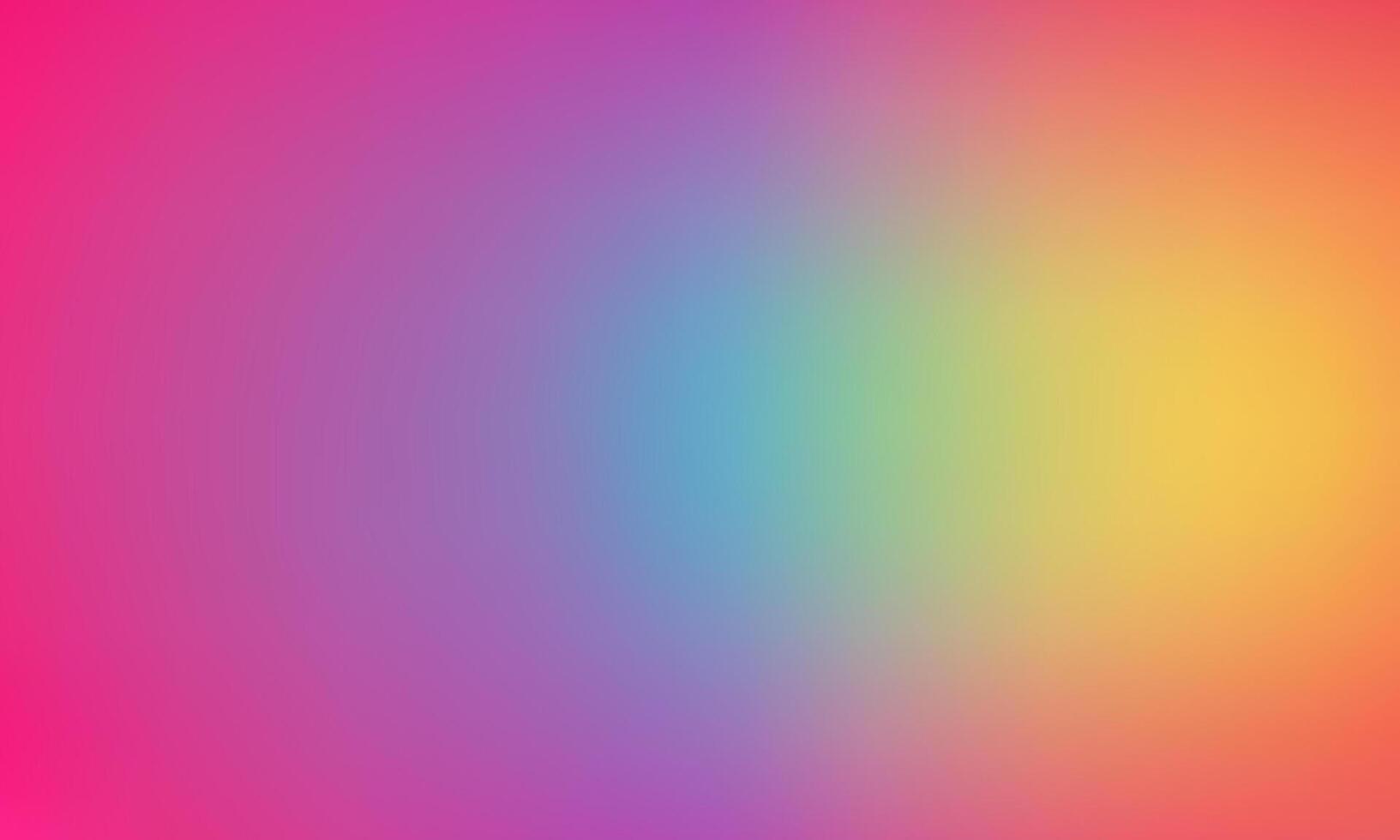 Bright Rainbow Gradient Backdrop for Wallpaper and Designs vector