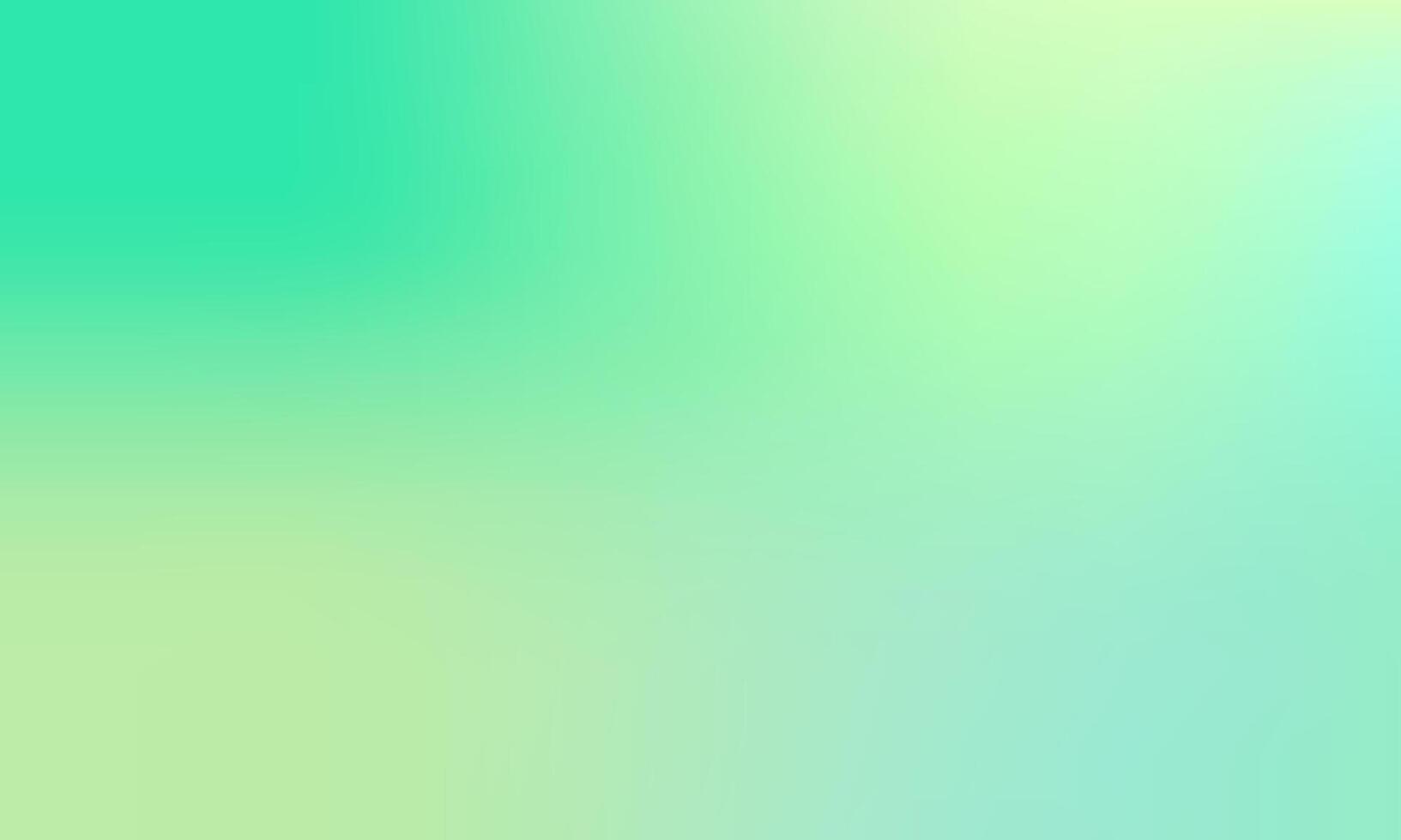 Vibrant Gradient Background in Green Tones vector