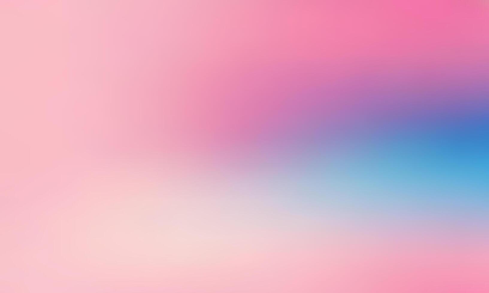 Baby Pink and Blue Gradient Background with Saturation Effect vector