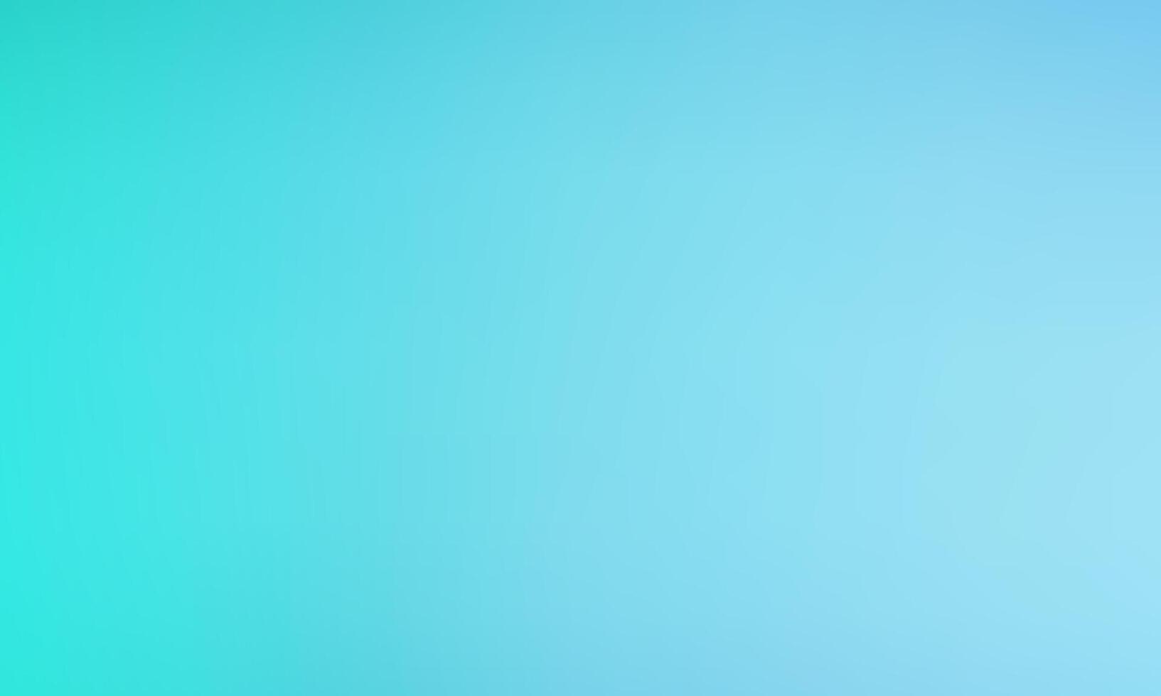 Mint Green Blue Light Color Gradient Background vector