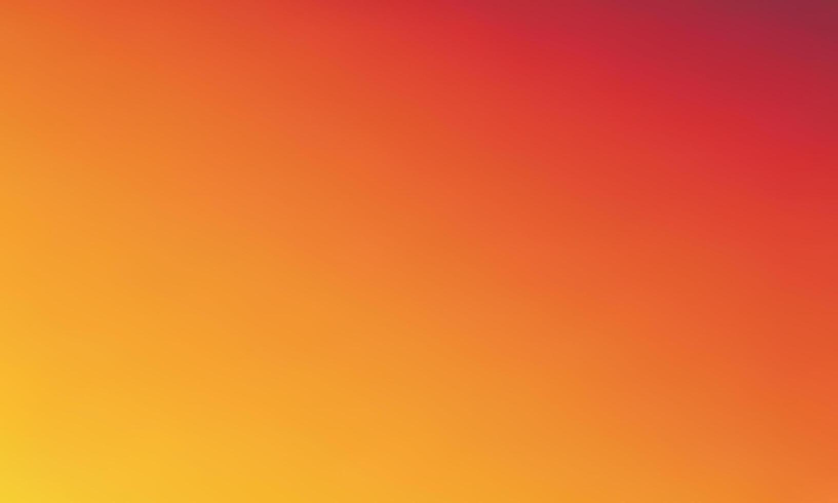 Colorful Gradient Background in Dark Orange and Yellow vector