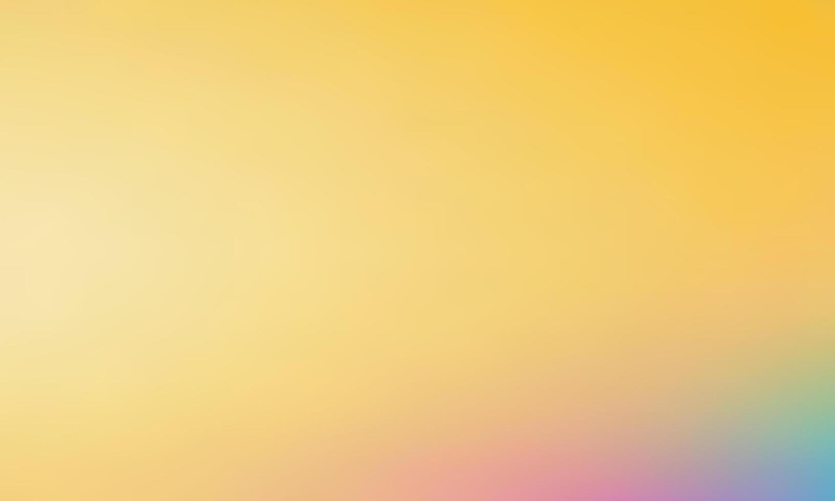 Colorful Soft Yellow Gradient Background Artwork vector