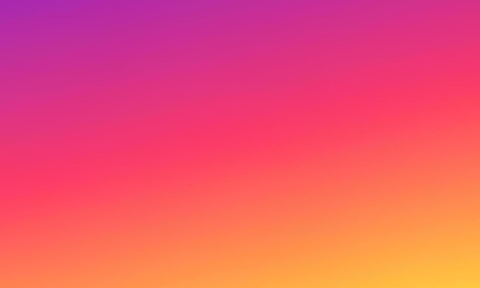 Bright Orange and Pink Gradient Template for Background vector