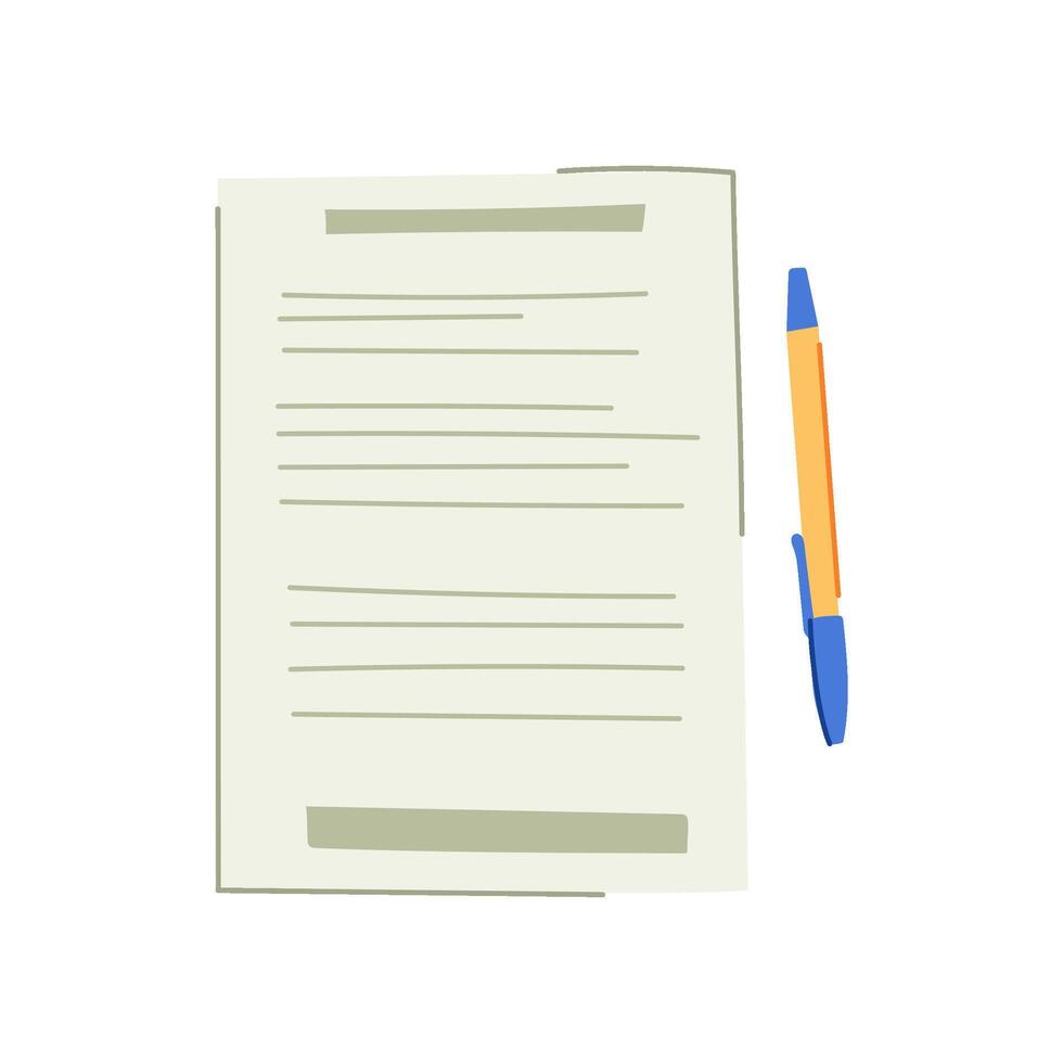 profit financial statement cartoon illustration vector