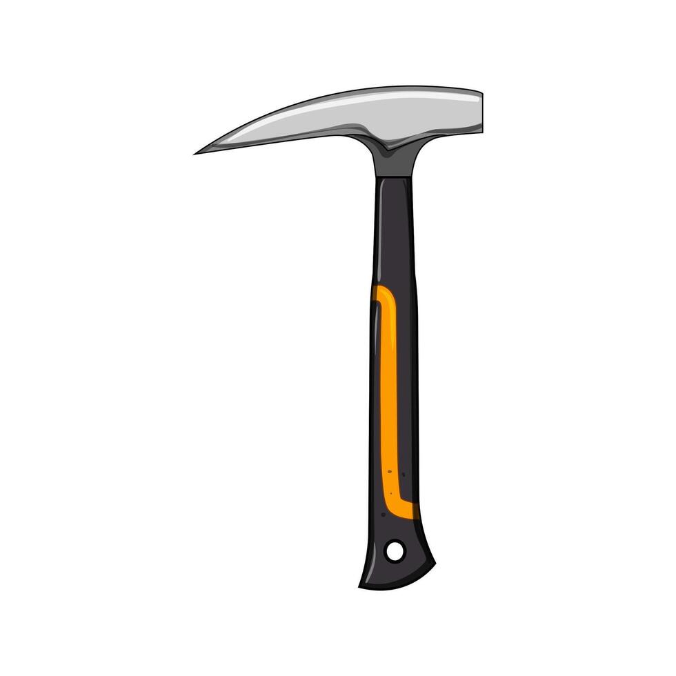 craftsmanship masons hammer cartoon illustration vector