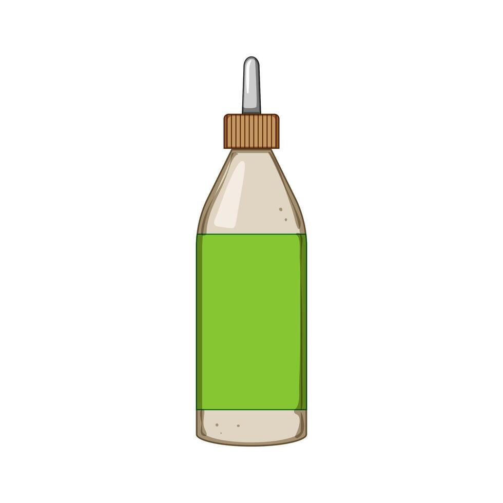 seal wood glue cartoon illustration vector