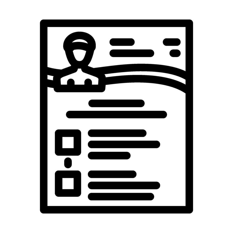 keynote speaker line icon illustration vector
