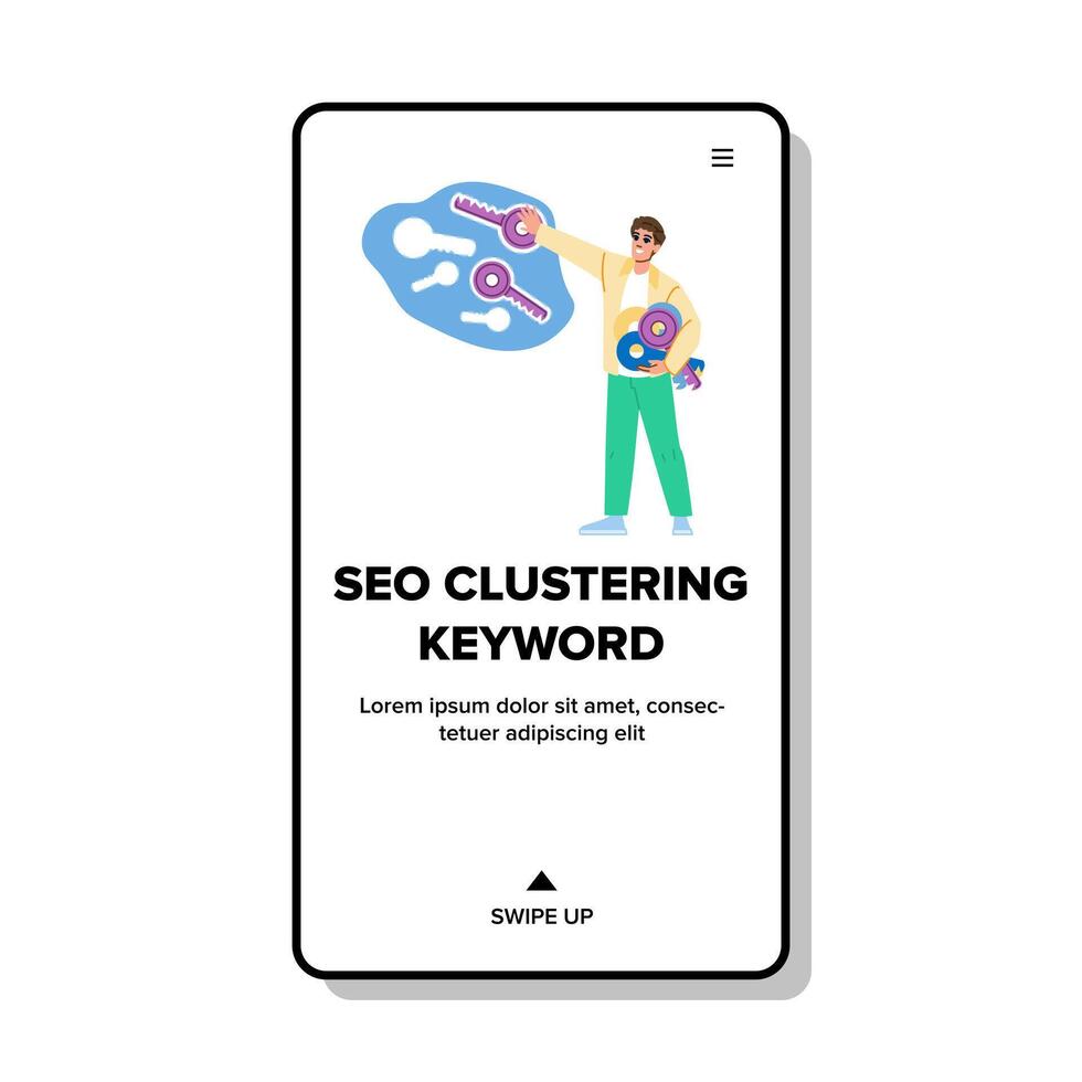 research seo clustering keyword vector