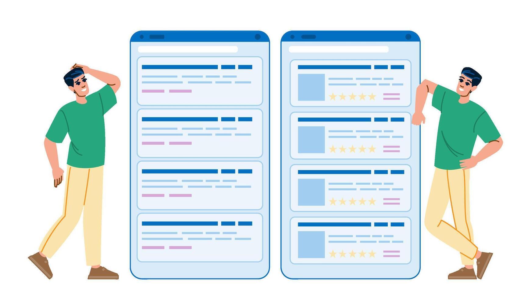 snippets structured data markup vector