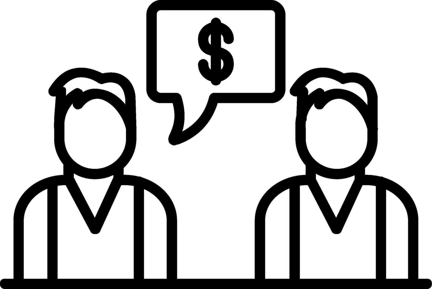 Competitor Line Icon vector
