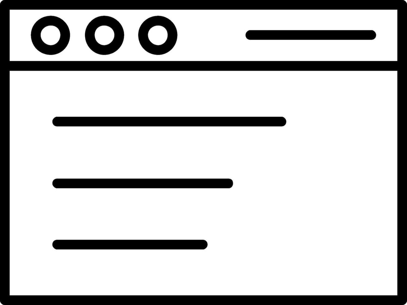 Adwords Compaign Line Icon vector