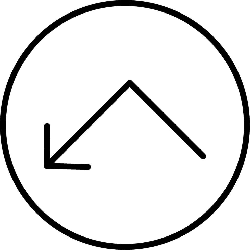 Bounce Line Icon vector