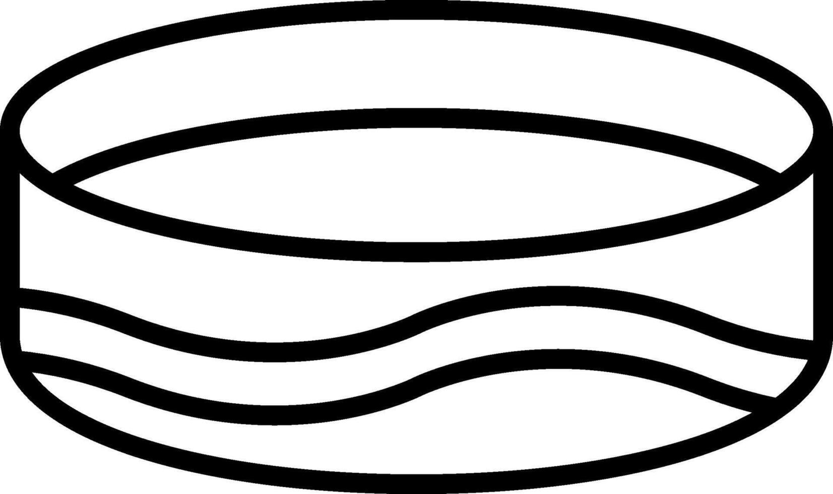 Bracelet Line Icon vector