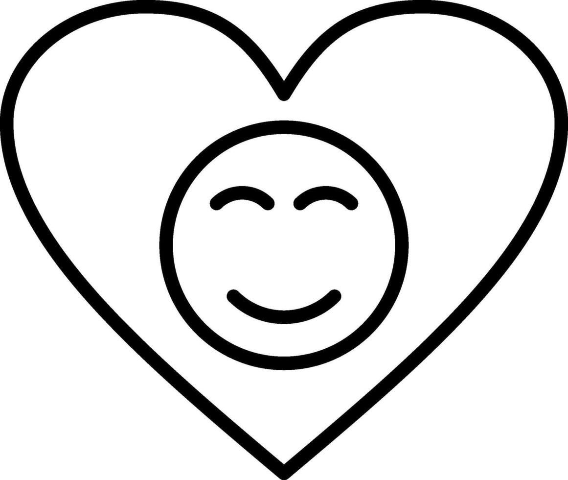 Favourite Line Icon vector