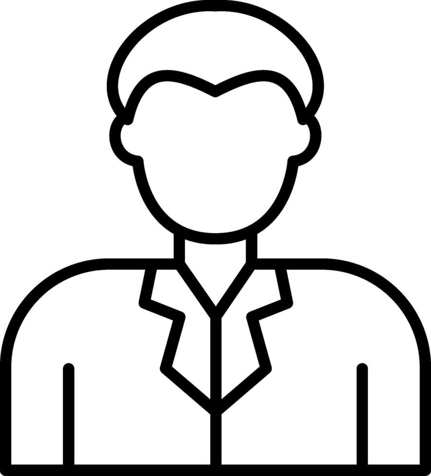 Customer Line Icon vector