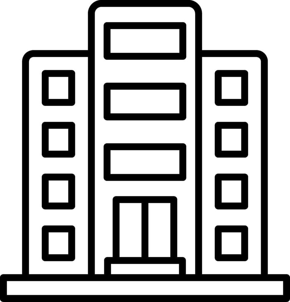 Offices Line Icon vector