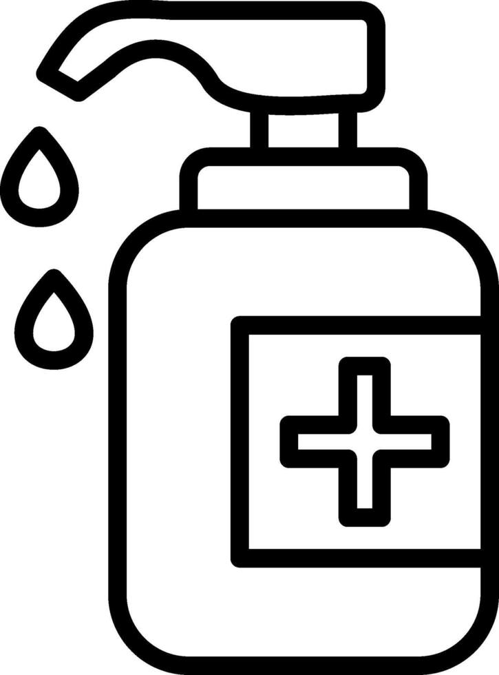 Soap Line Icon vector