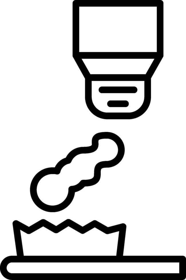 Tooth Brush Line Icon vector