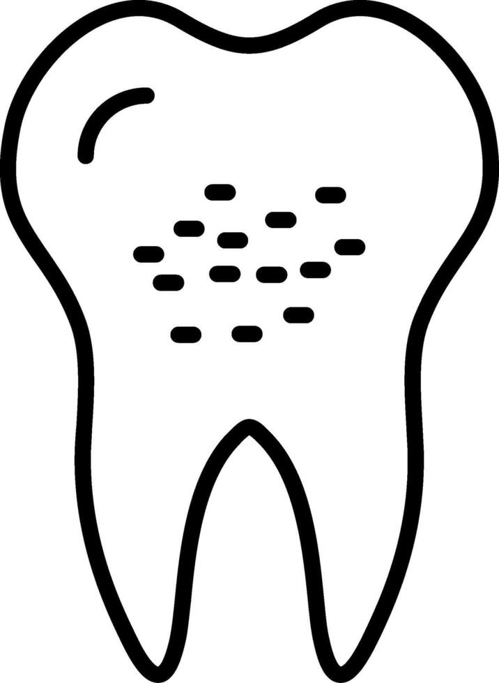 Infected Line Icon vector