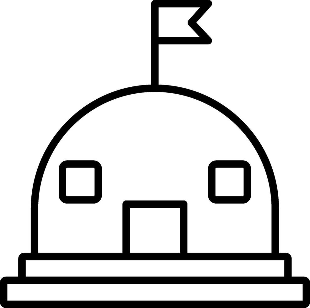 Base Line Icon vector