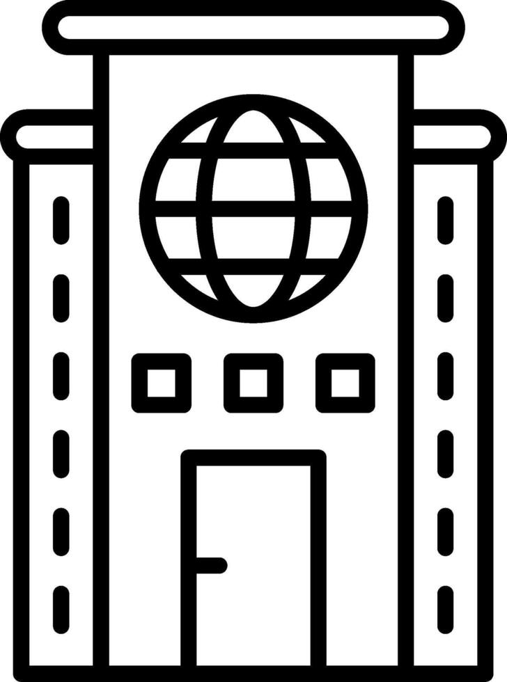 Studio Line Icon vector