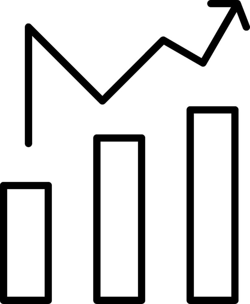 Chart Line Icon vector