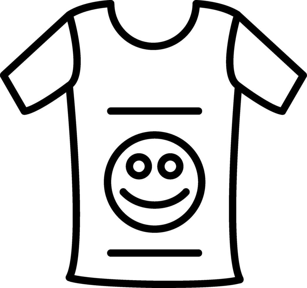 Clothing Line Icon vector