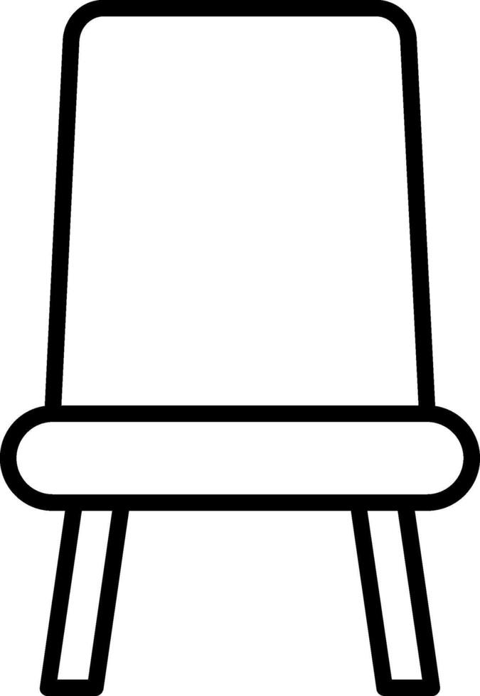 Seat Line Icon vector