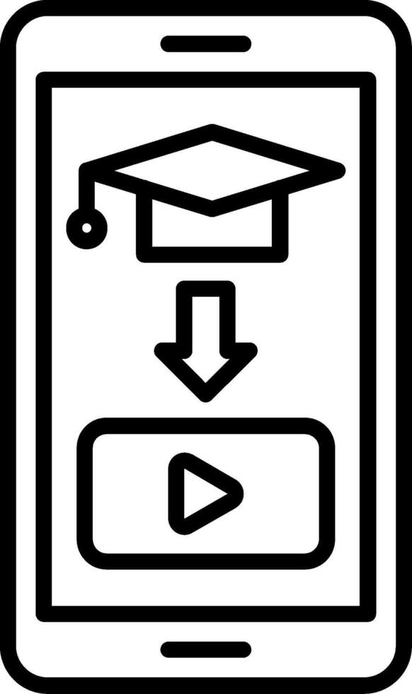 Educational Line Icon vector