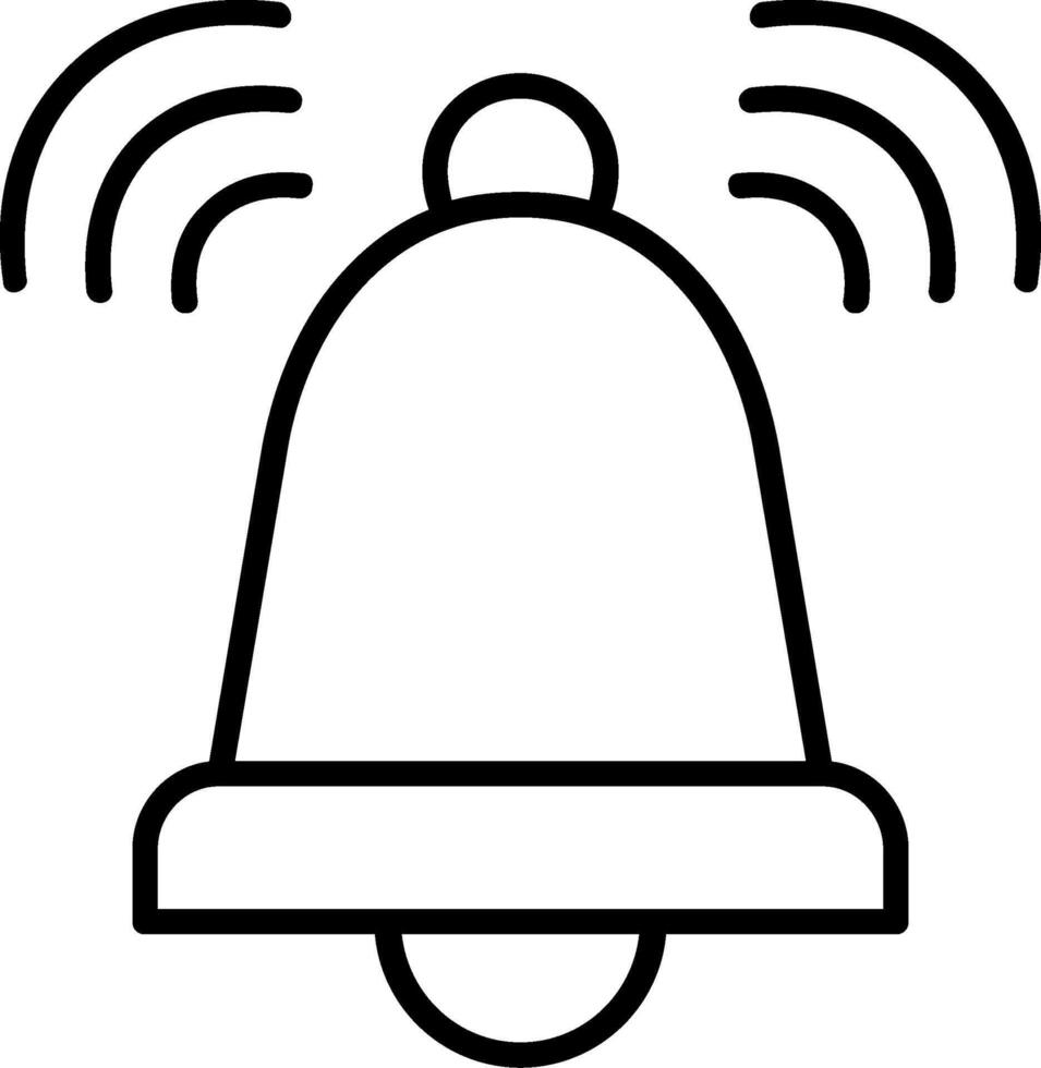 Alarm Line Icon vector