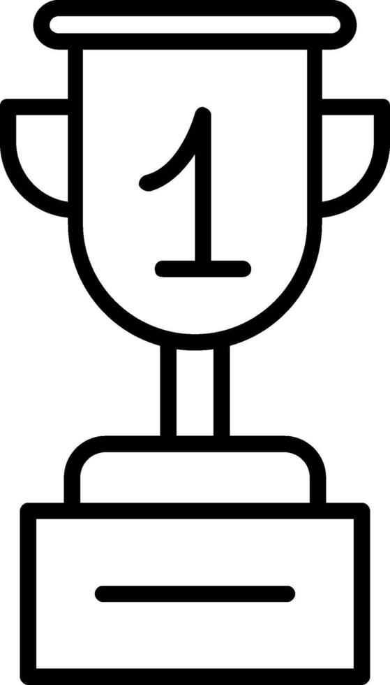 Cup Line Icon vector