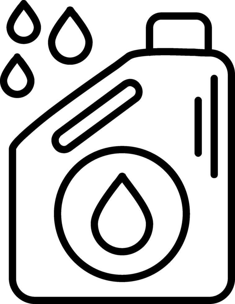 Oil Line Icon vector