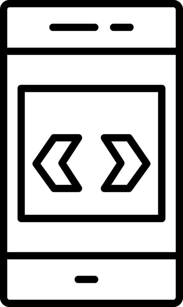 Arrow Line Icon vector