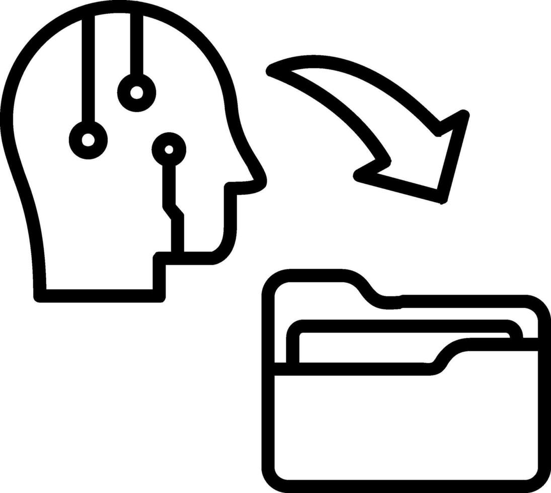 Transfer Line Icon vector