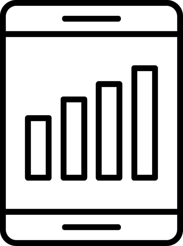 Low Signal Line Icon vector