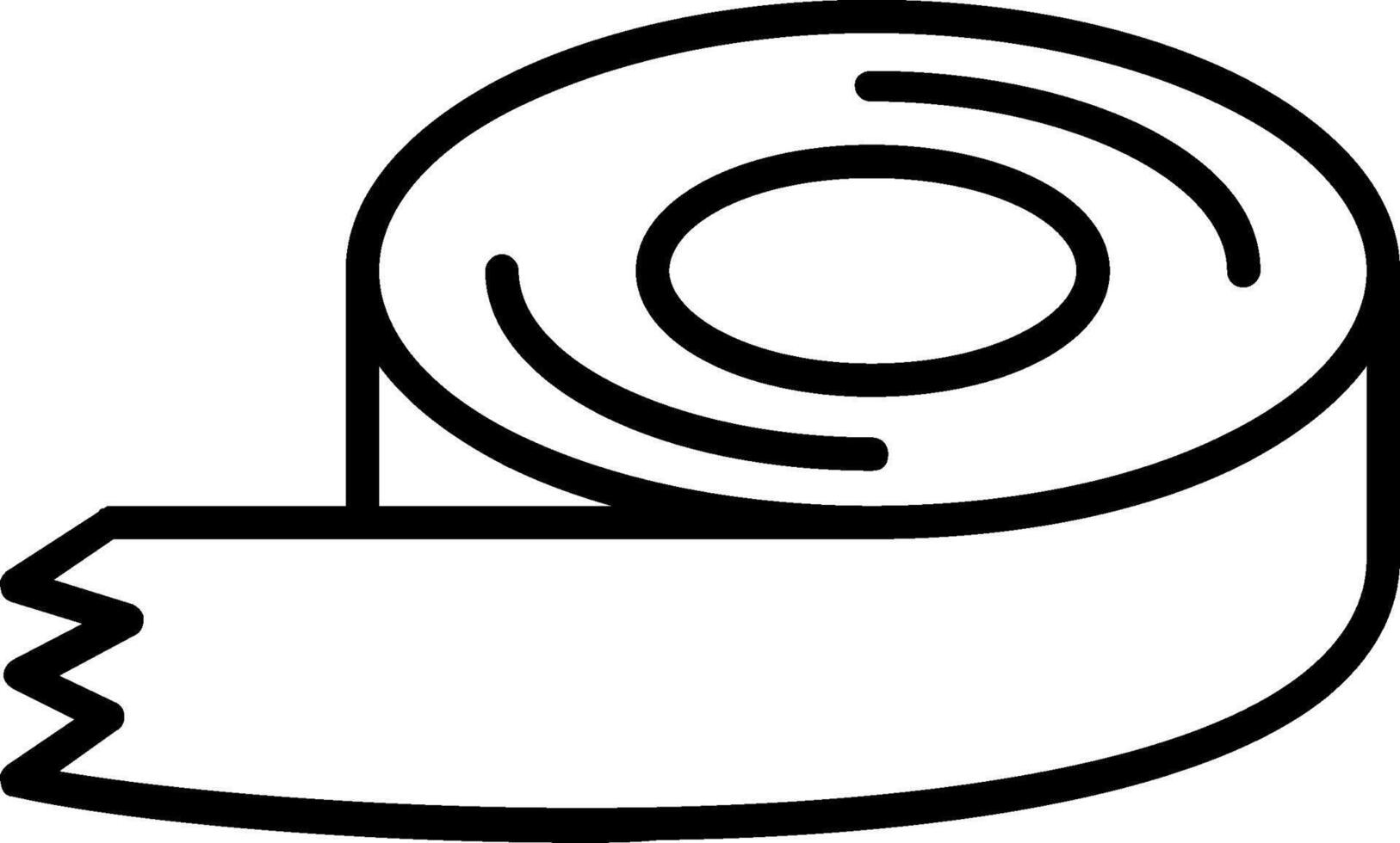Tape Line Icon vector