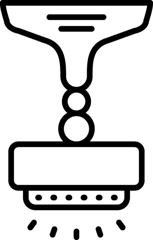 Lamp Line Icon vector
