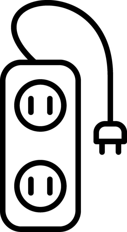 Extension Line Icon vector