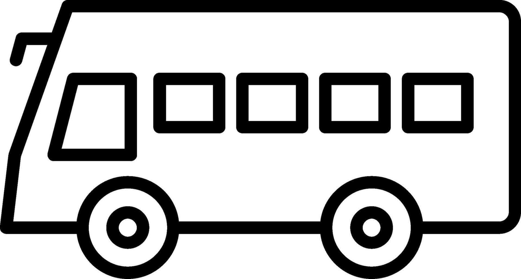 Coach Line Icon vector