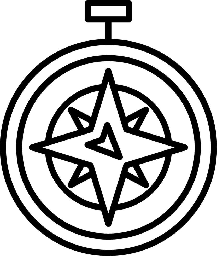 S West Line Icon vector