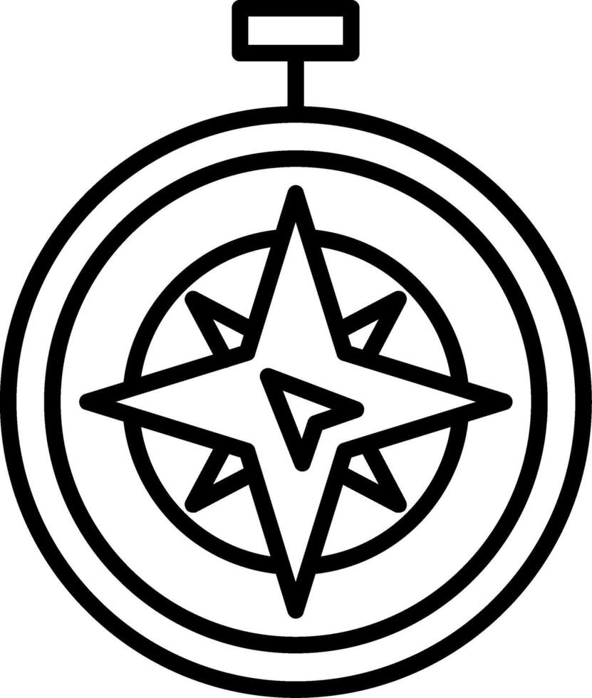 N West Line Icon vector