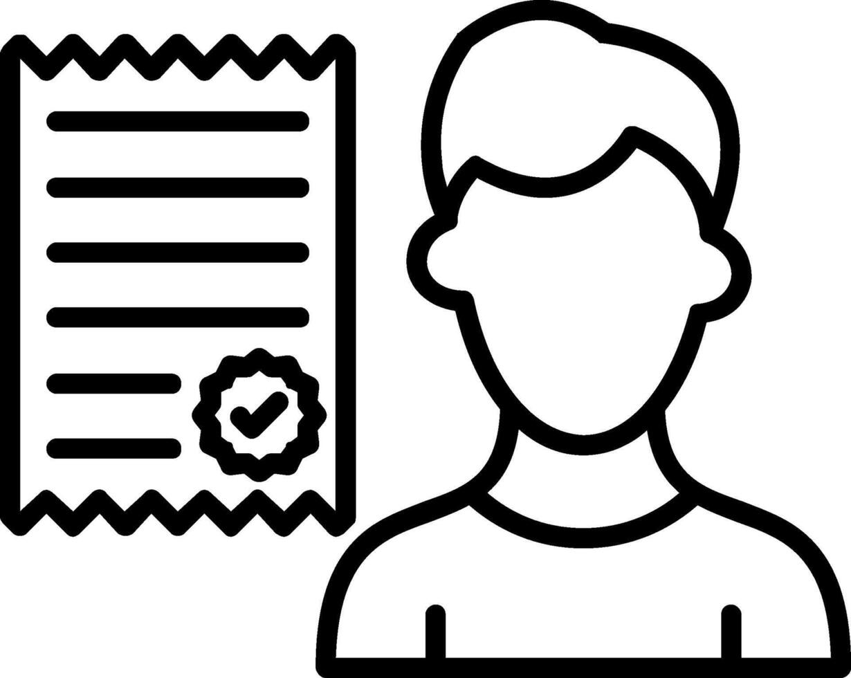 Painting Line Icon vector
