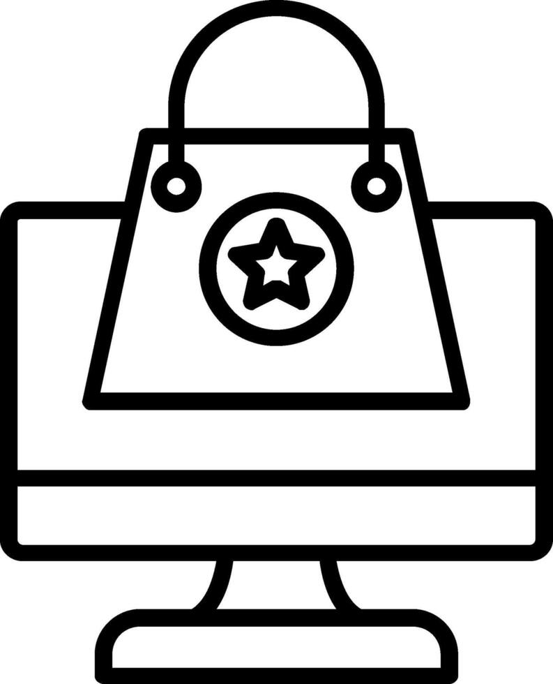 Submit Order Line Icon vector