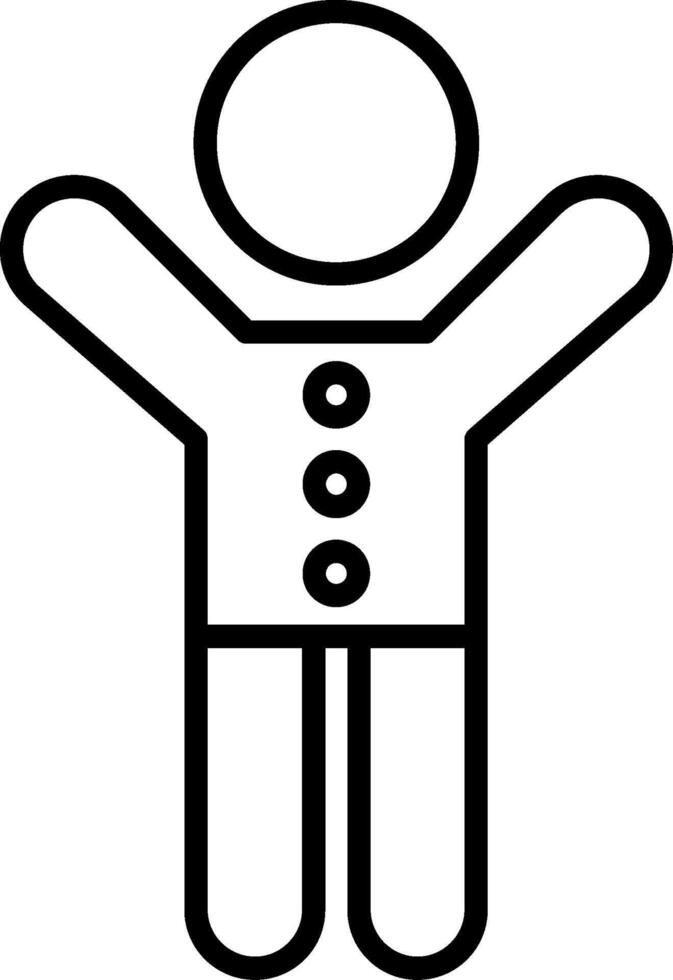 Chlid Patient LineIcon vector