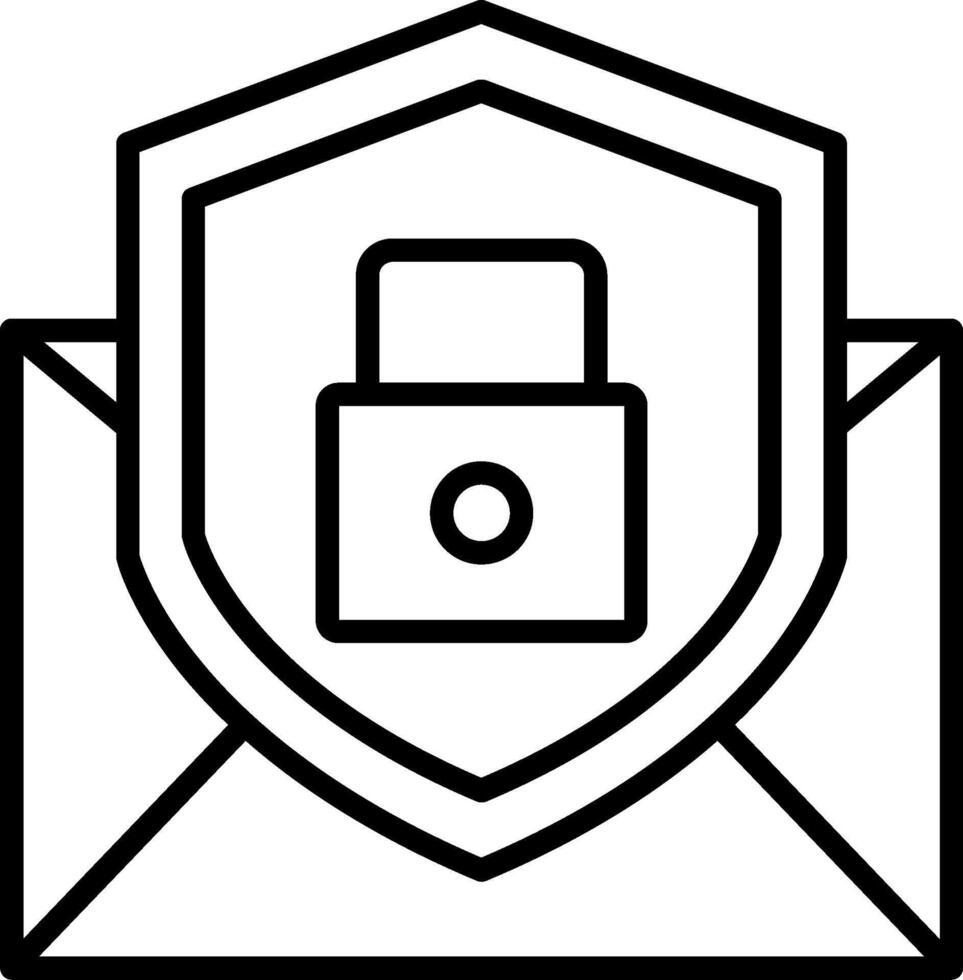 Email Protection Icons Design vector