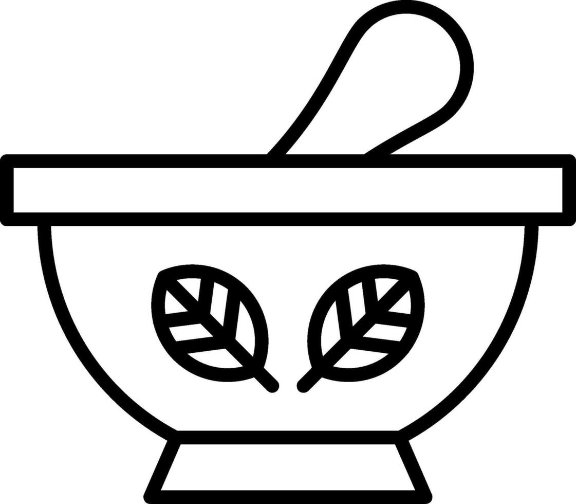 Natural Ingredients Line Icon vector