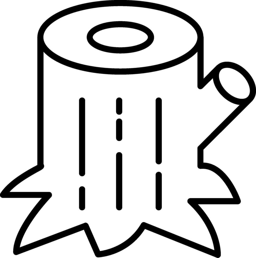 Trunk Line Icon vector